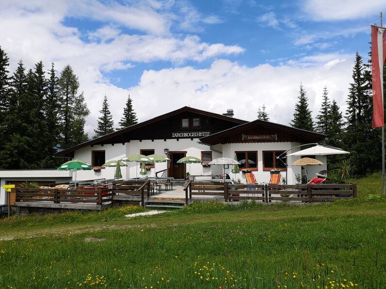 Lärchkogelhütte im Sommer | © Lärchkogelhütte