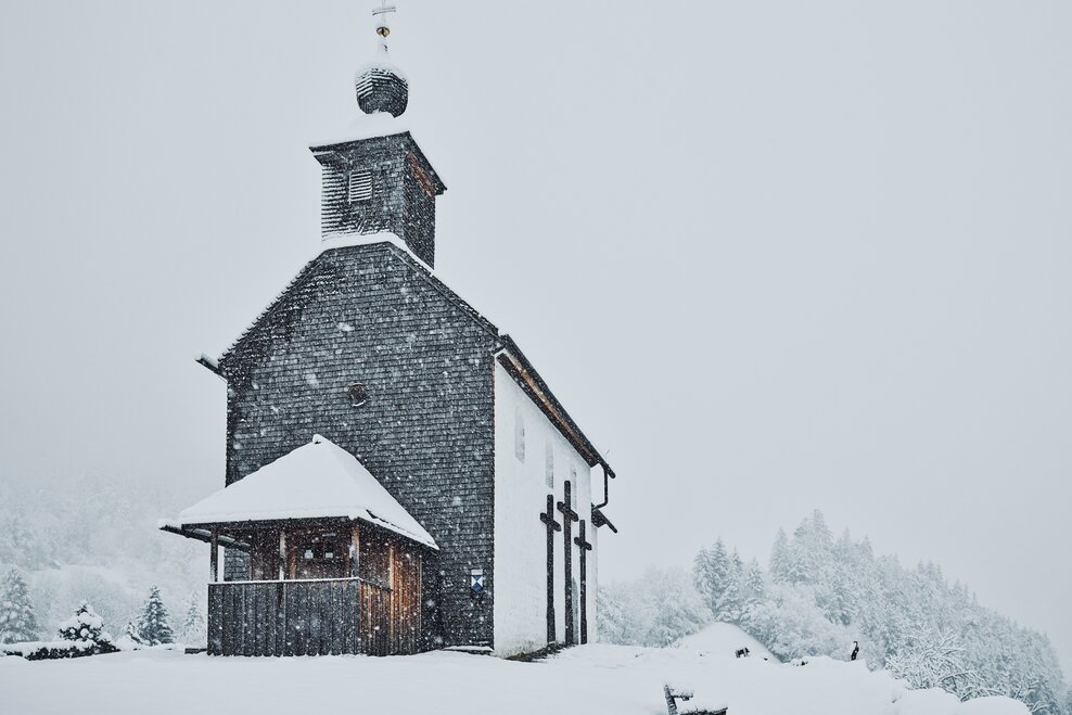 Johanneskapelle im Winter | © Armin Walcher